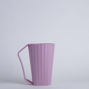 Eenvoudige Nordic Mondwater Cup Met Handvat Plastic Huishoudelijke Stellen Draagbare Reizen Borstelen Wassen Cup Badkamer Tandenborstel Beker