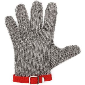 IYouNice Hig Veiligheid Cut Vlees Proof Beschermen Handschoen 100% Rvs 304 Metalen Mesh Slager Handschoenen