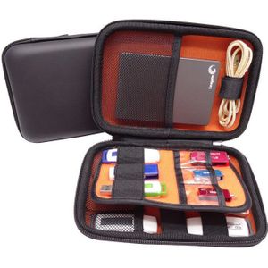 Power Bank Case Hard Case Box voor 2.5 inch Harde Schijf Schijf WD Tas USB Kabel Externe Opslag Draagtas SSD HDD Storage Case Bag