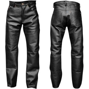 Zomer Heren Business Slim Fit Stretchy Zwarte Faux Lederen Broek Mannelijke Elastische Strakke Broek Pu Leer Shiny Potlood Broek