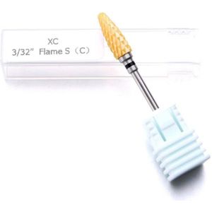 2.35 Mm Bullet Keramische Nail Boor Draaien Frees Bits Voor Manicure Pedicure Gereedschap Elektrische Nail Boor Accessoires