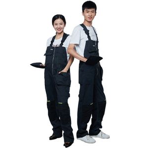 Bib Overalls Mannen Vrouwen Werken Broek Multi-Pocket Slijtvaste Hip-Hop Werken Overall Unisex Grote size Werk Kleding