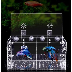 Transparante Fokken Doos Acryl Isolatie Doos Duurzaam Uitkomen Case Praktische Incubator Doos Voor Aquarium Fish Tank