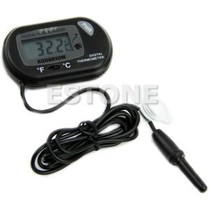 Lcd Digitale Vis Reptiel Aquarium Water Tank Thermometer Temperatuur Uk