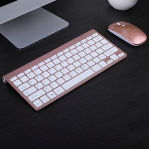 Wireless Rechargeable Keyboard Mouse Keyboard With Mouse For Laptop PC Computer Mini Keyboard Mouse Set 2.4G USB