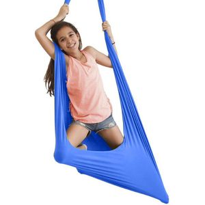 Kids Swing Hangmat Voor Autisme Therapie Cuddle Tot 150Kg Zintuiglijke Kinderen Therapie Elastische Pakket Steady Opknoping Zetel Schommel