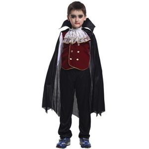 Jongens kids Kind Vampire Halloween Kostuum, Gothic/Dracula Vampier
