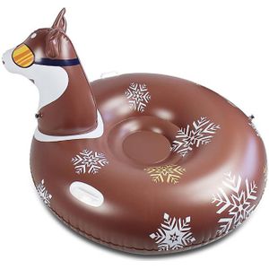 Ski Cirkel Opblaasbare Pvc Winter Skiën Accessorie Duurzaam Voor Kinderen En Volwassenen Veiligheid Kerstcadeau Dreef Snowboard Slee