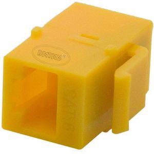 Keystone CAT6 1000 M RJ45 met gele kleur