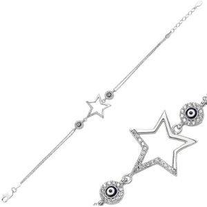 KUTAYDAN 925 Sterling Zilveren Ster Vrouwen Armband