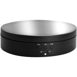 3 Snelheden Elektrische Roterende Display Stand Spiegel 360 Graden Draaitafel Sieraden Houder Batterij Voor Fotografie Video Schieten Props