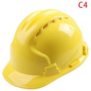 1Pcs Goede Abs Bouw Veiligheid Helmen Elektrische Techniek Hard Hat Arbeid Werk Cap