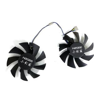 T128015SH 75Mm 49*46*17Mm 0.32AMP 4Pin 12V Gpu Koelventilator, voor Hasee GM50Ti GTX750Ti GTX950 Graphics Videokaart Vga Fan