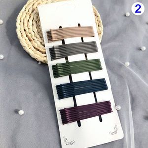 40 Stks/set Snoep Kleur Anti-Slip Bobby Pins Hairclips Voor Meisjes Ll @ 17 Kpop