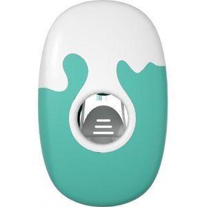 1Pc Automatische Tandpasta Knijper Huishouden Muur Gemonteerde Zuig Muur Kinderen Tandenborstel Rack Set Gratis Punch Knijper