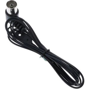 Fm Antenne Vrouwelijke Voor Geluid Natuurlijke Geluid Stereo Receiver Voor Fm Radio/ Hi-Fi/Dab/Tv Indoor Gebruik zwart Sd & Hi