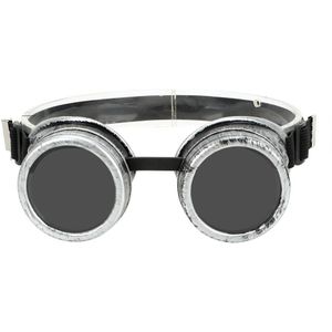 Forauto Moto Goggles Verstelbare Vintage Eyewears Lassen Punk Gothic Zonnebril Retro Zonnebril Steampunk Bril