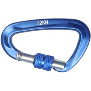 Aluminium D-Ring Locking Grote Carabiners Clip Voor Outdoor Camping