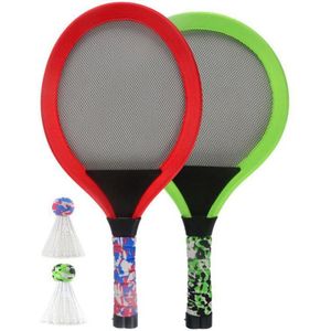 1 Pcs Liep Kleur Licht Badminton Racket Pak Outdoor Sport Vechten Lichtgevende Racket Speelgoed