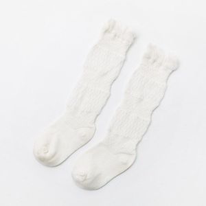 Wecute Lente Herfst Unisex Baby Boy Lange Sokken Mode Katoen Kinderen Sok Knie Hoge Kinderen Meisje Sokken Effen Kleur Been warmer