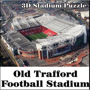 Clever & Gelukkig 3D puzzel voetbalstadion Old Trafford De Theatre van Dromen MUFC in souvenir Speelgoed Halloween Kerst