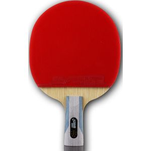 Dhs 6002 6006 Fl/Cs Tafeltennis Ping Pong Racket + Een Paddle Bag Shakehand Lange Steel Fl/cs Tafeltennis Racket