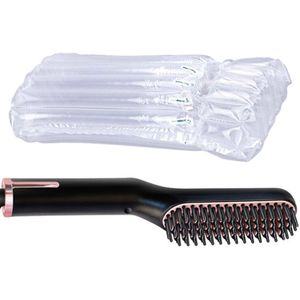 Mannen Baard Stijltang Verwarming Kam Stijltang Borstel Mutifunctional Haar Kam Smoothing Ijzer Haar Rechttrekken Borstel