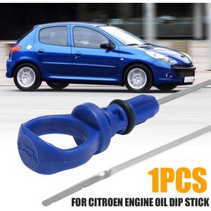 1Pc Eenvoudige Motorolie Dip Stick Peilstok Meet Voor Citroen Peugeot 206 307 406 Motor Onderdelen