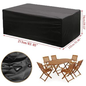 Waterproof Garden Patio Furniture Cover Couryard Table Case Dustproof Rainproof Outdoor Sofa Protective Swing Case