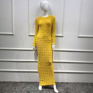 Afrikaanse Jurken Voor Vrouwen Gebreide Jurk Lange Mouwen Slim Maxi Potlood Jurk Lente Winter Trui Elegante Partij Vestidos