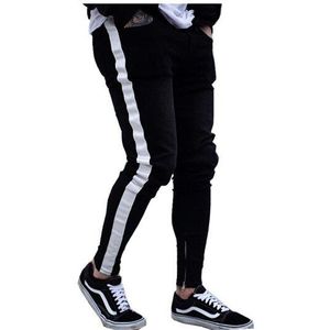 streetwear hiphop Katoen Jeans mannen Broek Vintage Gat Broek Plus mannelijke persoonlijkheid comfortabele ripped denim broek