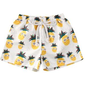 Baby Peuter Baby Boy Gedrukt Strand Shorts Lace Up Zwemmen Shorts Zomer Kids Kind Casual Losse Korte Broek Badmode