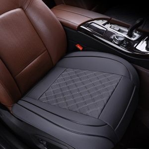Pu Leer Auto Bekleding Universele Auto Vooraan Zitkussen Protector Mat Pad Voor Auto Seat Fit Interieur Accessoires
