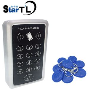 T11 Gate Toegangscontrole Systeem Rfid Toegangscontrole Reader 10 EM4100 Sleutelhangers 125 Khz Kaartlezer Voor Deur Access