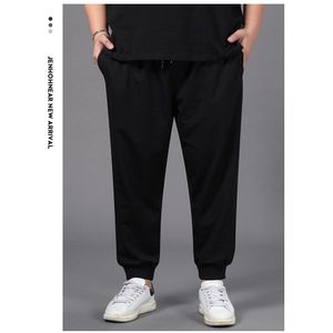 Herfst Winter Mannen Joggingbroek Effen Kleur Sport Broek Losse Elastische Stretch Broek Plus Size 7XL 8XL 9XL 10XL Oversize Big broek