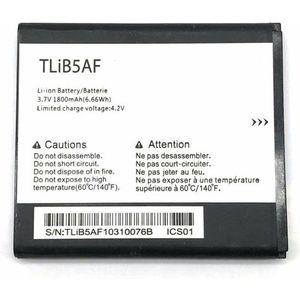 1800 mAh TLiB5AF Batterij Voor Alcatel One Touch Pop C5 OT 5036 5036D 5037 5037D 5037A 5037X telefoon batterij