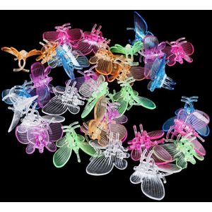 30Pcs Leuke Vlinder Orchidee Clips Plant Clips Tuin Bloem Wijnstok Ondersteuning Clips