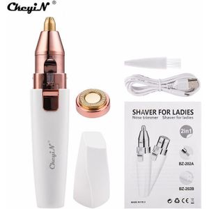 Usb Opladen Elektrische Wenkbrauw Trimmer Pen Haar Remover Wenkbrauw Scheermes/Epilator Pijnloos Multifunctionele Eye Brow Trimmer Gezicht Scheren
