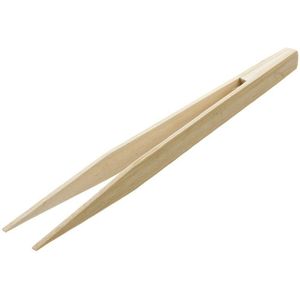 Geweven Bamboe Kongfu Thee Gebruiksvoorwerp Pincet 14.5Cm Hout Kleur
