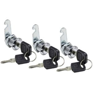 3 Pack Cam Mailbox Lock voor Kabinet Brief Box Locker Lade Deur Kast en