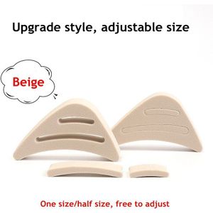 Vrouwen Hoge Hak Teen Plug Insert Schoen Grote Schoenen Teen Front Filler Kussen Pijnbestrijding Protector Aanpassing Schoen Accessoires 1 paar