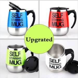 Zelf Roeren 450 ML Automatische Elektrische Koffiekopje Geïsoleerde Smart Rvs Mokken Perfecte Souveni Mengen Koffie Thee C