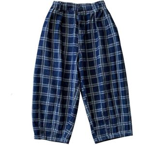 Privathinker Mannen Casual Mode Oversize Plaid Jeans Herfst Vrouw Sport Broek Klassieke Streetwear Mannelijke Kleding