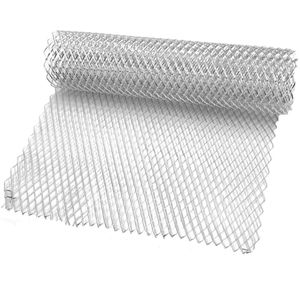 1Pc Auto Voorbumper Grill Grille Mesh Cover Trim Ruit Stijl 10x20mm