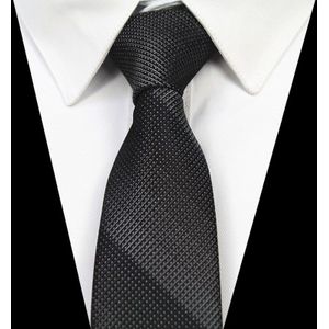 GUSLESON Mode Slanke Tie 6 cm Zwart Grijs Skinny Smalle Gravata Zijden Jacquard Geweven Stropdassen Voor Mannen Wedding Party bruidegom