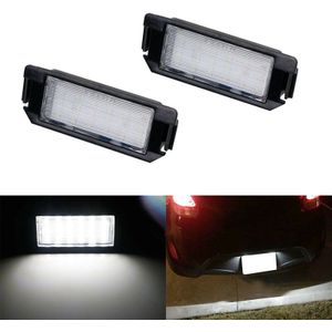 Auto Wit 18-Led Kentekenverlichting Aantal Licht Vervanging Voor Hyundai Veloster Genesis 2D Kia Soul