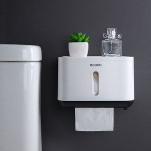 Toiletrolhouder met bakje voor vochtig toiletpapier - Toiletrolhouder  kopen? | Lage prijs | beslist.nl