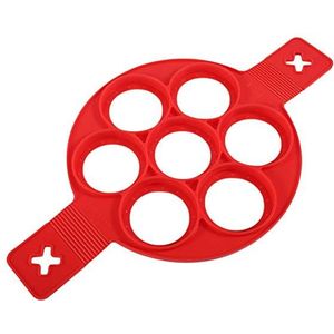 1 Pcs Pannenkoek Maker Anti-aanbak Koken Tool Ronde Hart Pannenkoek Maker Eierkoker Pan Flip Eieren Mold Keuken Bakken Accessoires