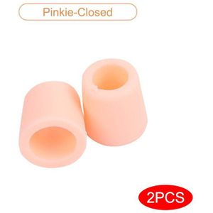 Vinger Teen Protector Siliconen Gel Cover Cap Pijnbestrijding Voorkomen Blaren Likdoorns EY669