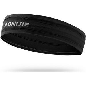 Aonijie E4086 Workout Hoofdband Antislip Zweetband Wrist Band Zachte Rekbare Bandana Running Yoga Gym Fitness Running